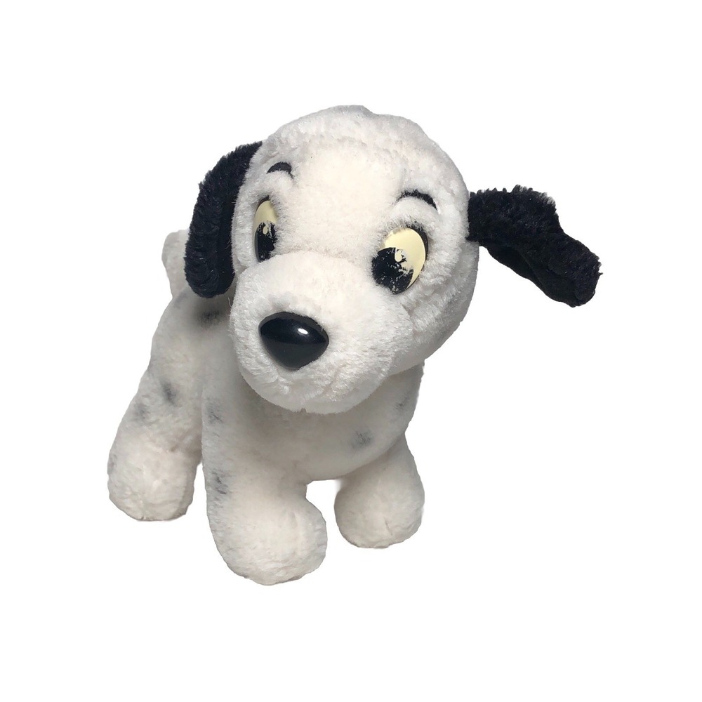 Vtg 80s 90s Disney 101 Dalmatians Plush Walt Disney World Puppy Dog DAMAGED